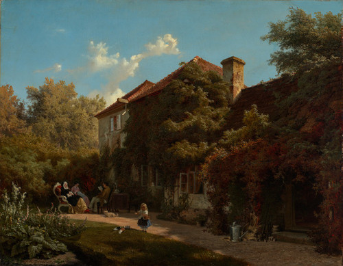Sp√§tsommernachmittag  Poster Print by Wilhelm Ludwig Friedrich Riefstahl