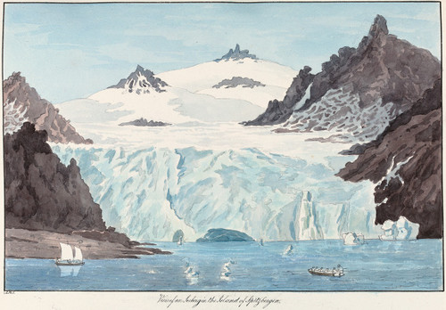 View of an Iceberg in the Island of Spitzbergen Poster Print by Charles Hamilton Smith