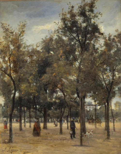 L√¢‚Ç¨‚Ñ¢esplanade des Invalides Poster Print by Stanislas L√É¬©pine