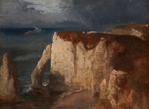 √âtretat  Poster Print by George Inness
