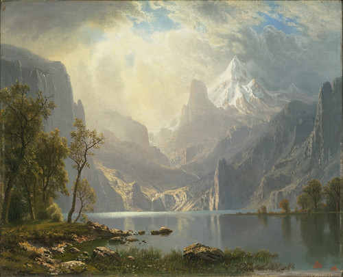 In the Sierras  Poster Print by Albert Bierstadt