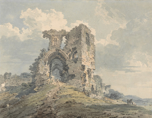 Denbigh Castle  Poster Print by Thomas Girtin