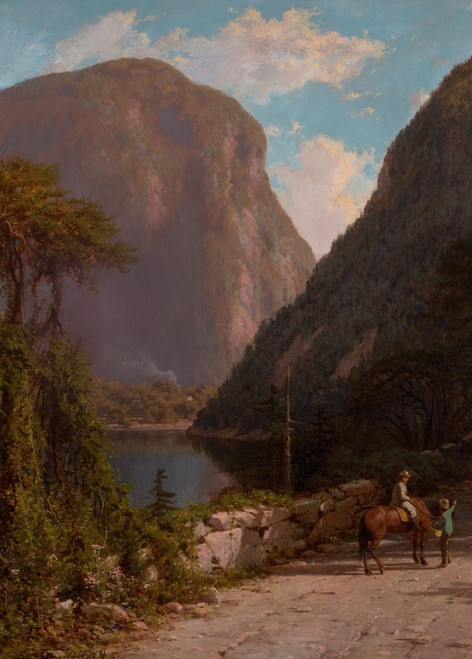Delaware Water Gap Poster Print by George L. Clough