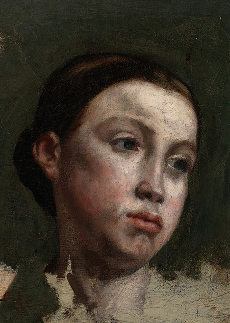 Portrait of a Young Woman  Poster Print by Gustave Courbet