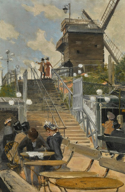 Le moulin de la galette Poster Print by Frank Myers Boggs