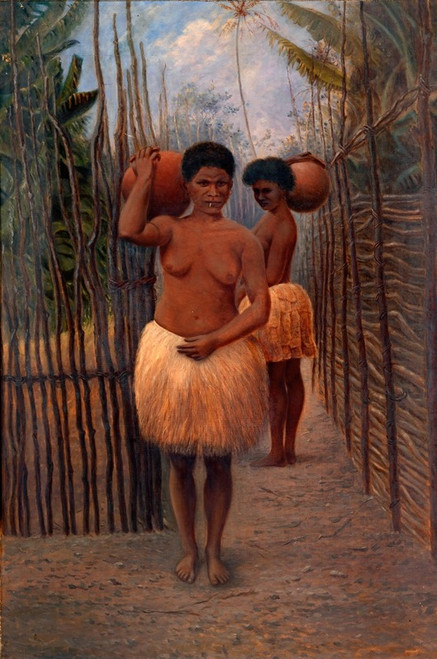 Papuan Women  Poster Print by Antonio Zeno Shindler