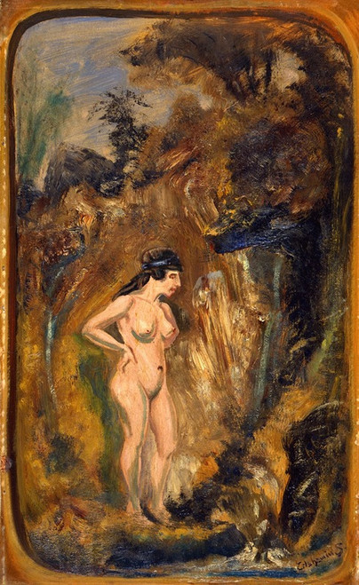 Nude in Forest  Poster Print by Louis Michel Eilshemius