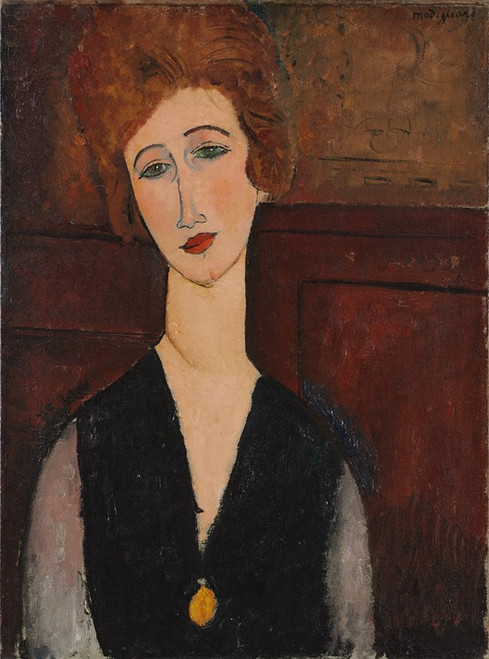 Portrait of a Woman  Poster Print by Amedeo Modigliani
