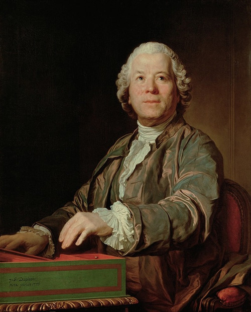 Christoph Willibald Gluck Poster Print by Joseph Siffred Duplessis