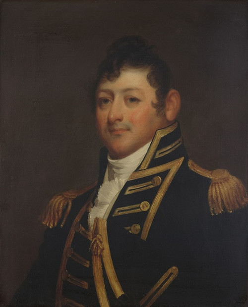 Commodore Isaac Hull  Poster Print by Samuel Lovett Waldo