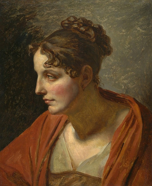 Head of a Woman  Poster Print by Anonymous