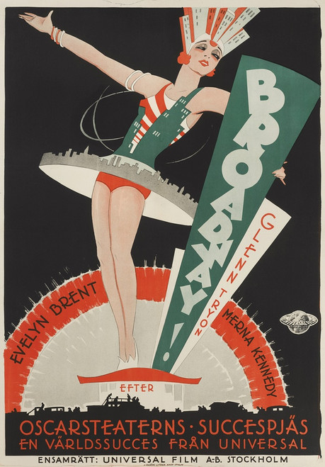 Broadway  Poster Print by Eric Rohman