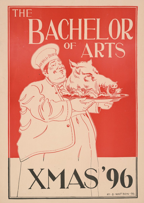 The Bachelor of Arts for Xmas Œì√á√ñ96  Poster Print by Henry Summer Watson