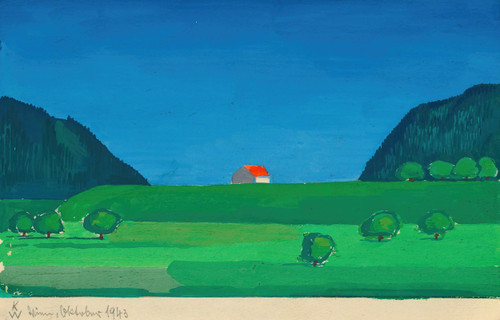 Landschaft  Poster Print by Karl Wiener
