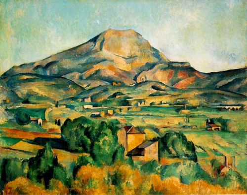 Mont Sainte-Victoire c.1895 Poster Print by  Paul C_zanne - Item # VARPPHPDP80533