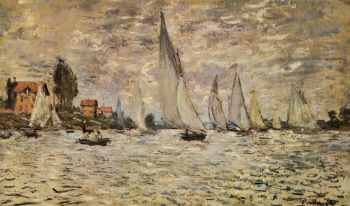 Regatta at Argenteuil 1874 Poster Print by  Claude Monet - Item # VARPPHPDA69901