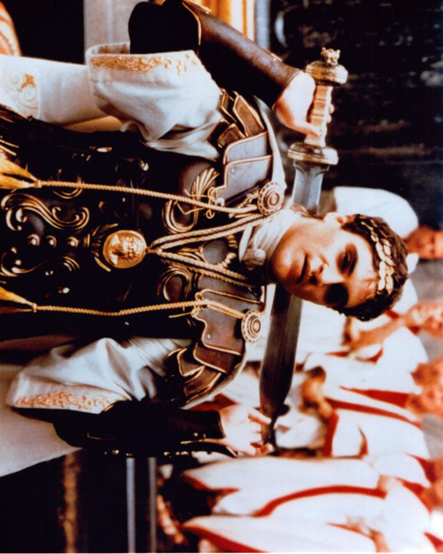 Joaquin Phoenix Gladiator Holding Sword Behind Head Photo Print