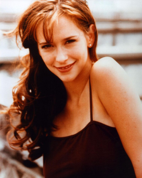 Jennifer Love Hewitt Smiling In Brown Tank Top Photo Print - Item # PIC00291