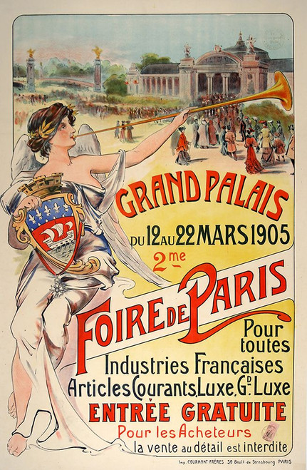 Grand Palais Poster Print - Apple Collection Vintage (24 x 36)