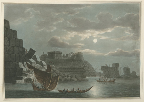The Island of Tortosa  Poster Print by Luigi Mayer