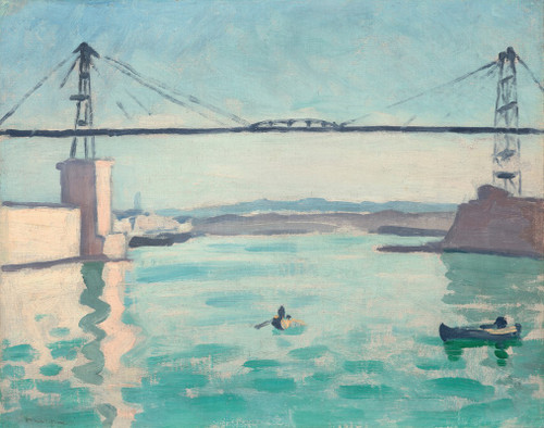 Marseille, le pont transbordeur Poster Print by Albert Marquet