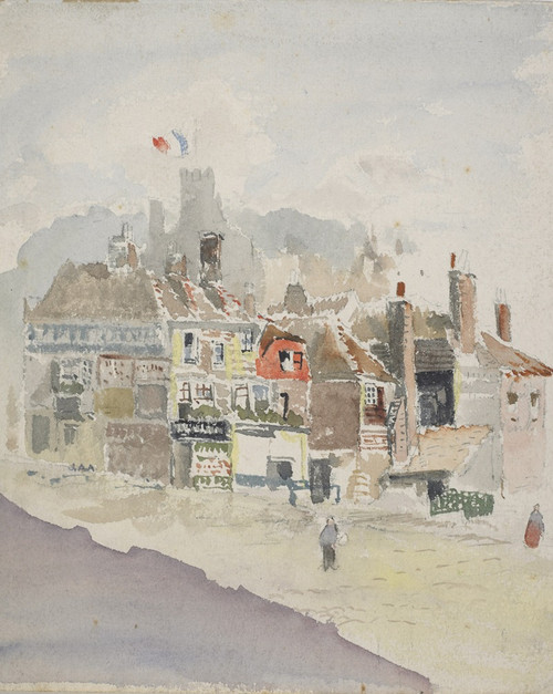 Street scene Poster Print by James Aitken
