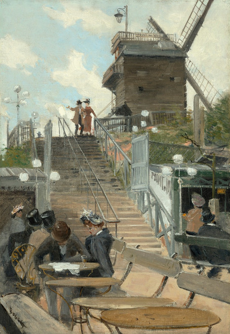 Le Moulin de la Galette Poster Print by Frank Myers Boggs
