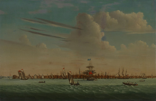 View of Charleston  Poster Print by Samuel Barnard