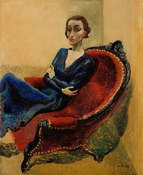 Skuespillerinnen  Poster Print by Per Krohg
