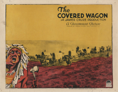 The covered wagon  Poster Print by James Cruze