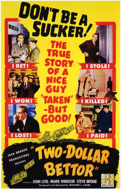 Two-Dollar Bettor Movie Poster Print (27 x 40) - Item # MOVAF4295