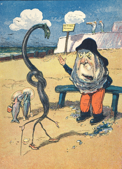 Our Darlings c.1900 Oyster-man Poster Print by Unknown - Item # VARPPHPDA70554