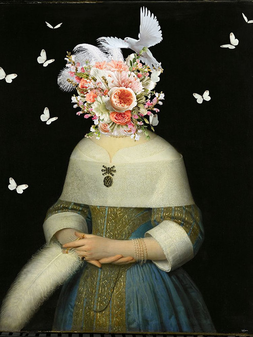 Lady Jane Dovelander Poster Print - Sue Skellern