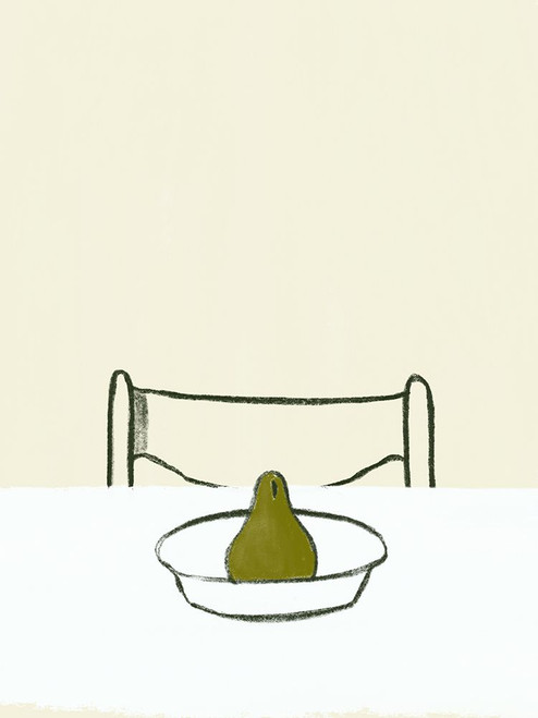 The Pear Poster Print - Dean Little