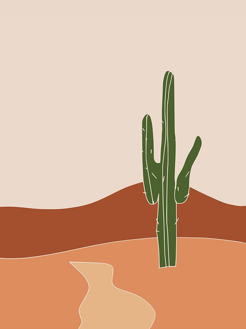 The Only Cactus Poster Print - Dean Little