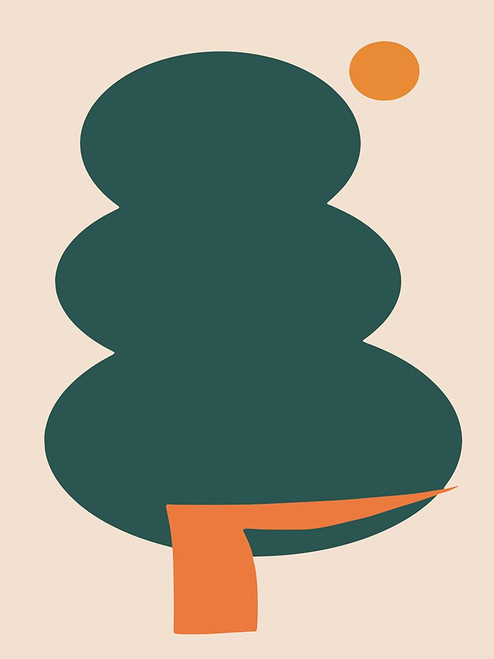 Minimal Tree Poster Print - Dean Little
