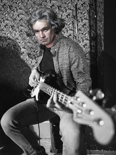 Beethoven Solo Poster Print - Dikhotomy