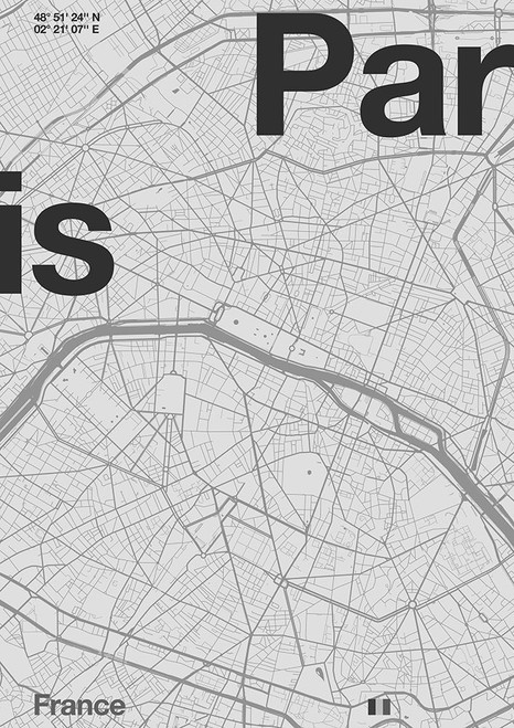 Paris Poster Print - Florent Bodart (12 x 17)