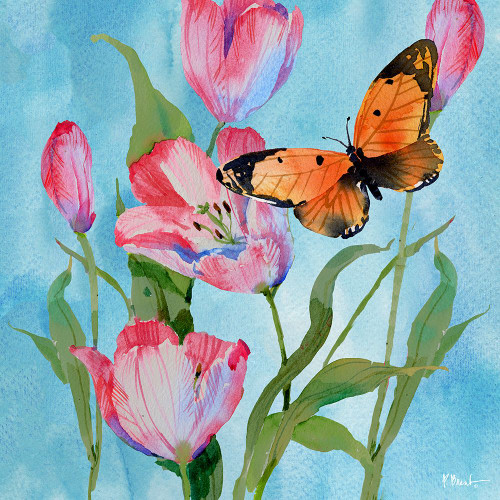 Poetic Butterfly II Poster Print - Paul Brent