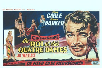 The King and Four Queens Movie Poster (17 x 11) - Item # MOV412590