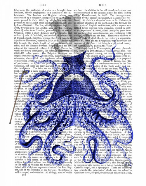 Octopus About Town Poster Print - Funky Fab
