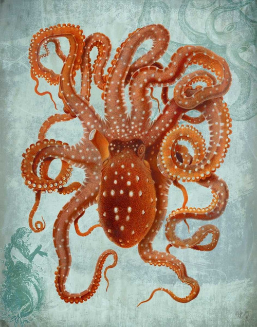 Octopus 2 Poster Print - Funky Fab