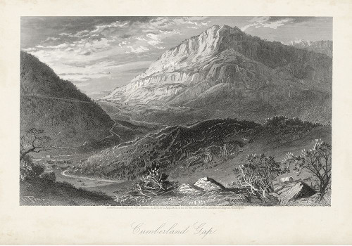 Cumberland Gap Poster Print - William Cullen Bryant