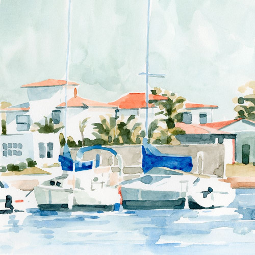 Beach Town Summer II Poster Print - Emma Caroline
