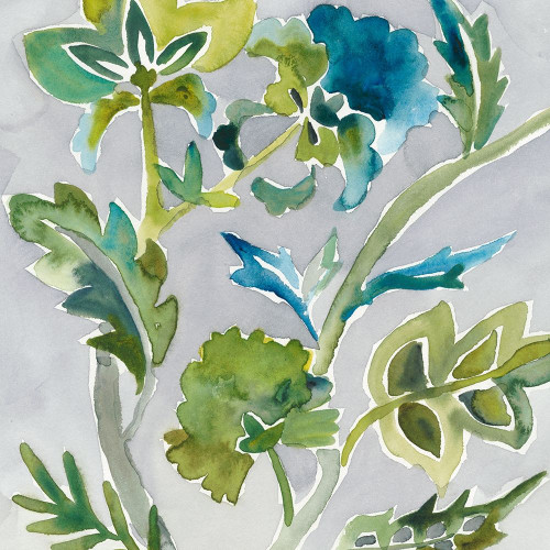 Batik Vines I Poster Print - Chariklia Zarris