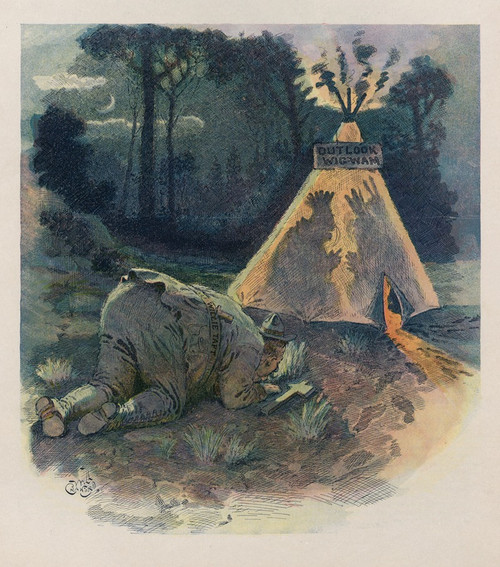 The boy scout  Poster Print by Will Crawford