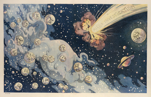 Where will it strike next  Poster Print by Udo Keppler