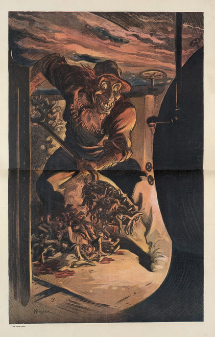 The fireman  Poster Print by Udo Keppler