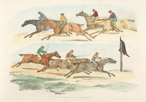 Race  Poster Print by Henry Thomas Alken