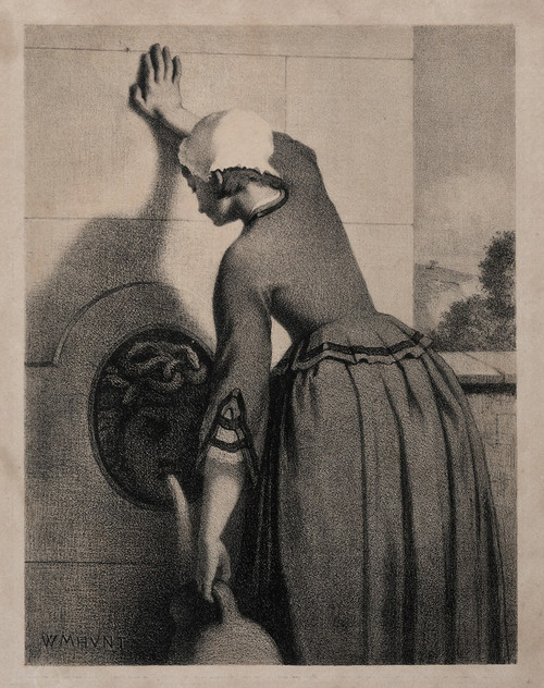 Women at a Well Poster Print by William Morris Hunt